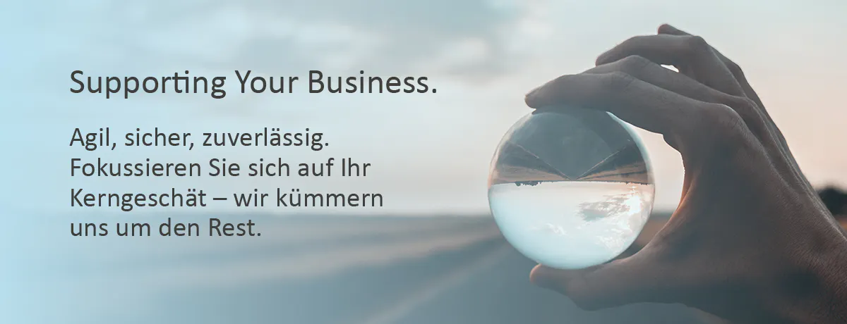 Sonio Banner Glas Kugel